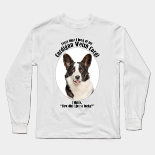 Lucky Corgi Long Sleeve T-Shirt